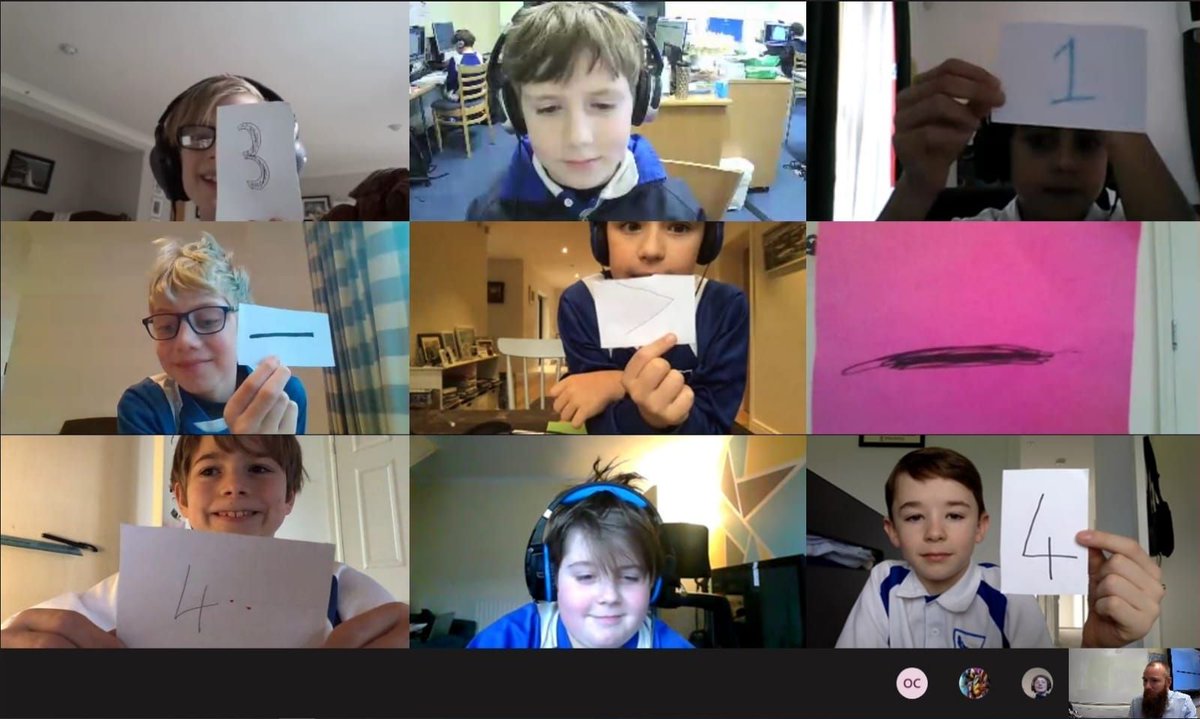 solefieldschool's tweet image. Year 5 made fractions online #livevirtualclasses #nothingstopsourlearning #maths #solefield #sevenoaks