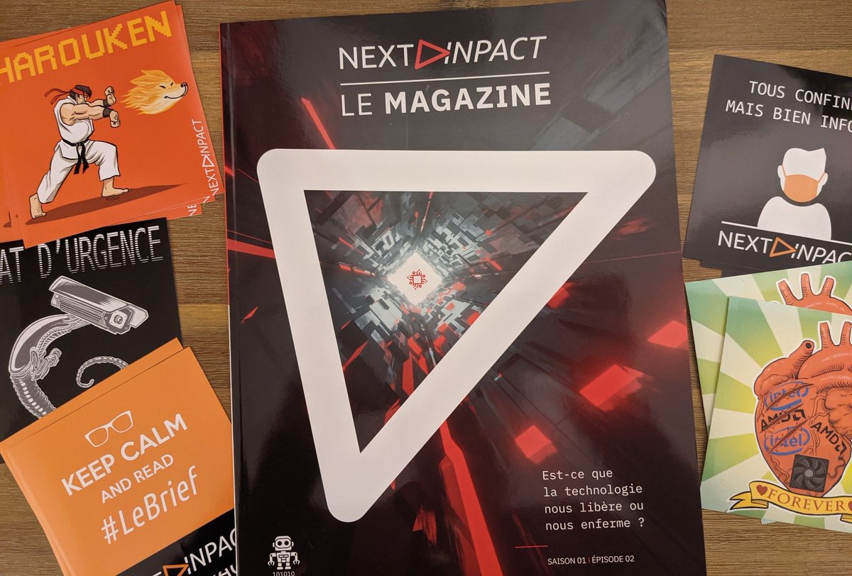 La lecture est arrivée !!! 
<a href="/nextinpact/">Next.ink</a> <a href="/inlemag/">Next INpact, le magazine</a>