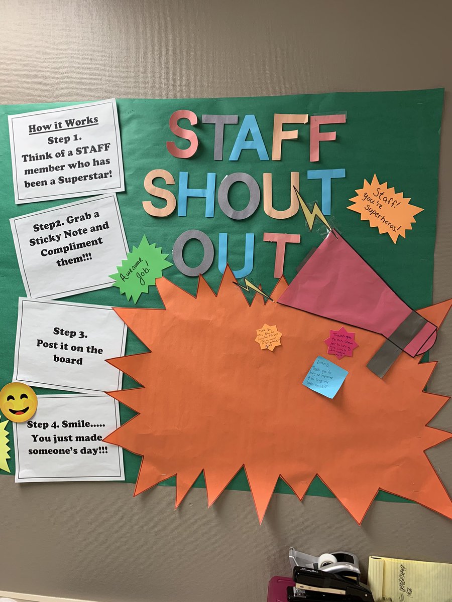 coachNJordan's tweet photo. Today, I am SUPER subbing @SHMS_Colts and ran across this little gem in the teachers’ lounge.  I ❤️it! @gisd_iteam https://t.co/ufWOGNUi6u