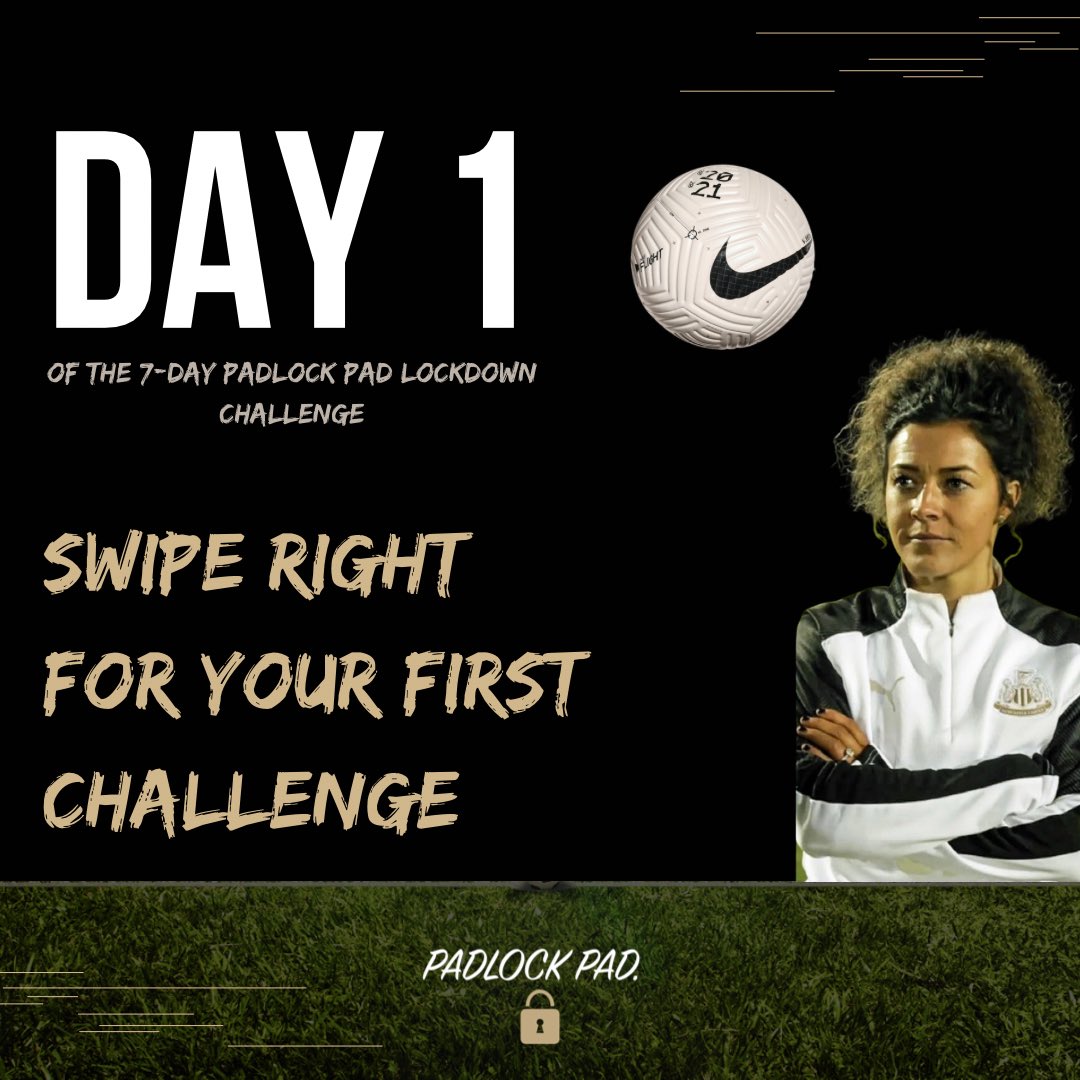 NHenderson20's tweet image. Day 1 of the Instagram Padlock Pad 7-Day Challenge &amp;amp; I’ve been so happy to see so many joining in so far! Please spread the word to your kids/players/teams &amp;amp; let’s keep them motivated this lockdown 🗣🔐⚽️ #youthfootball #football #lockdownchallenge #padlockpad #unlockingpotential