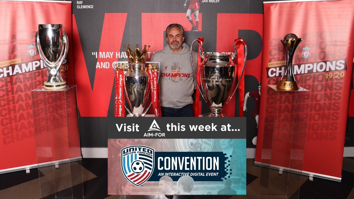 The AIM-FOR Team (@theaimforteam) on Twitter photo What a great start to our week at the <a href="/UnitedCoaches/">United Soccer Coaches</a> virtual conference!
Our founder is with us attending the event this week…be sure to visit us if you haven’t yet. #UnitedCV21 What a great start to our week at the <a href="/UnitedCoaches/">United Soccer Coaches</a> virtual conference!
Our founder is with us attending the event this week…be sure to visit us if you haven’t yet. #UnitedCV21