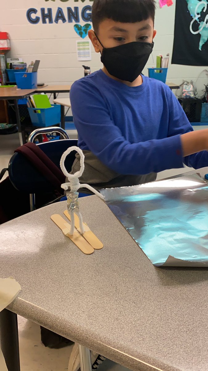 HaysStem's tweet photo. #WinterXGamesChallenge begins today in #4thgrade at @OESrockSTARS! Soon we will be building ramps, and testing our skier’s/snowboarder’s skills! #FCPSSTEM #STEMisfun https://t.co/W8VduzCni6