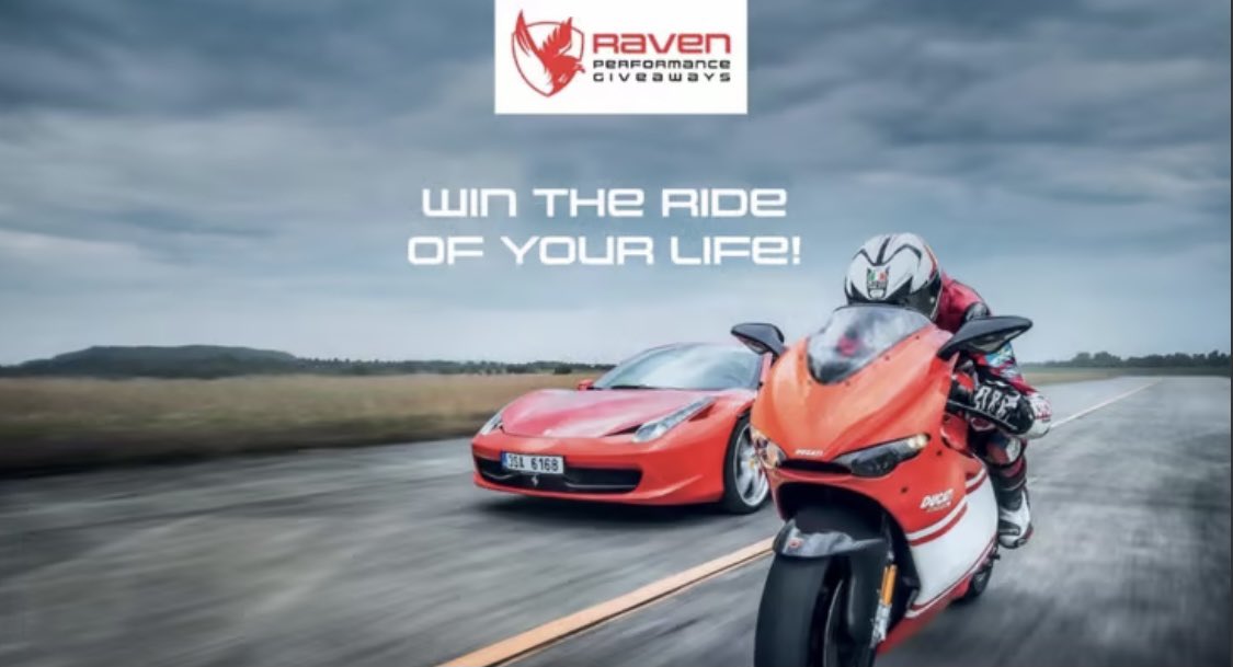 fb.watch/2_W5abxpcT/

#RavenPerformanceGiveaways #MotorVehicleCompany #ChanceToWin 

ravengiveaways.co.uk