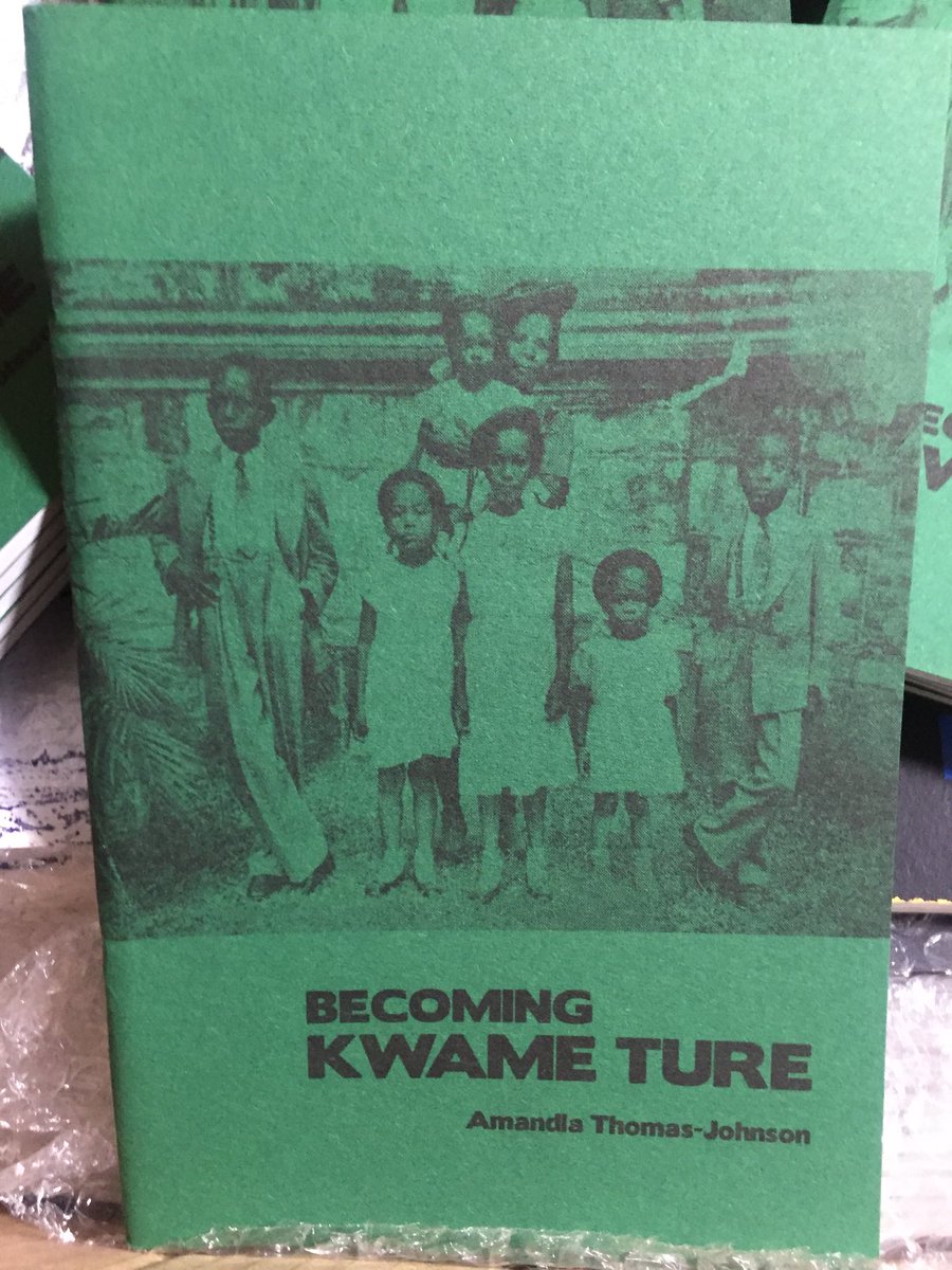 People of the #BlackArk

Dis right here just landed from Cape Town courtesy of Chimurenga.

BECOMING KWAME TURE now available for purchase. A copy goes for 250ZAR

Wi are #Chimurenga people 

Wi are what wi are...

Blakk wi Blakk!
