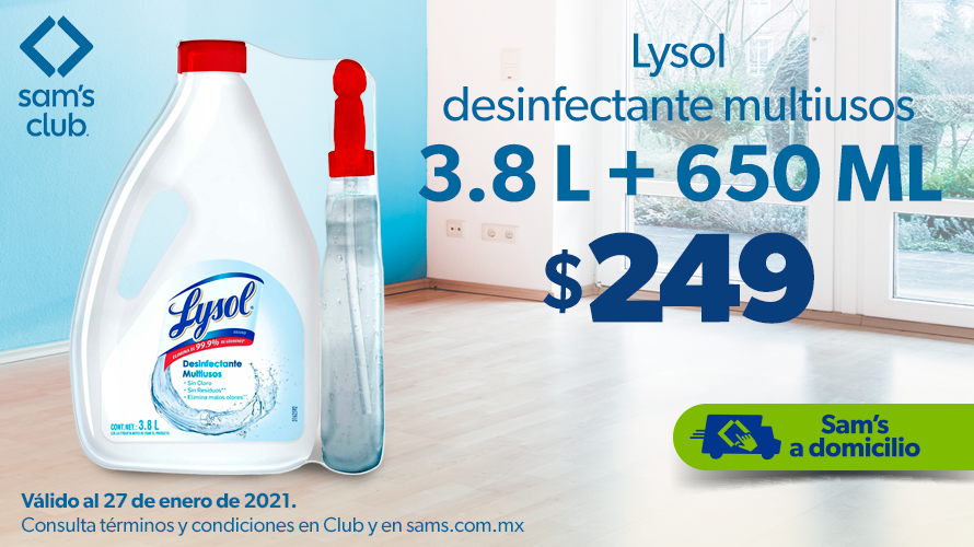 Spray Desinfectante Multiusos - Lysol - 650 g