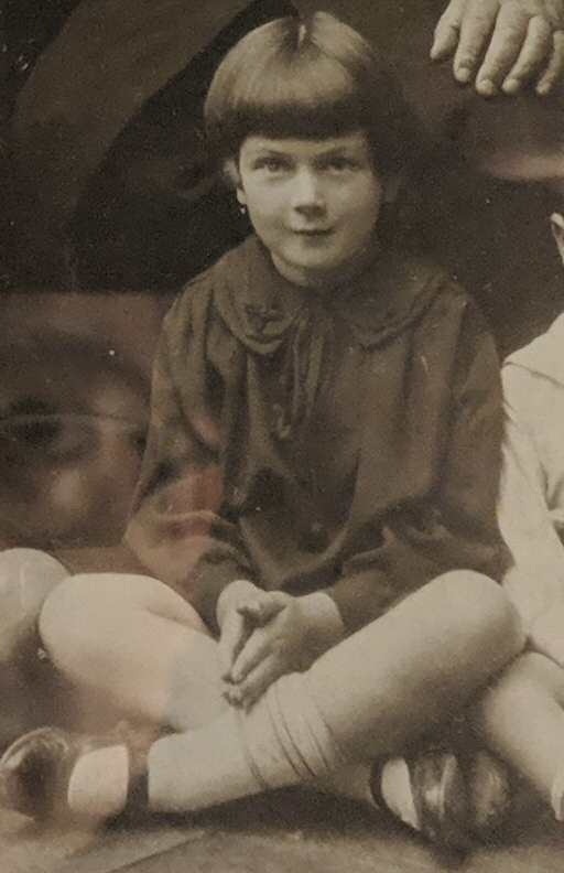 This girl was murdered at Camp Auschwitz.