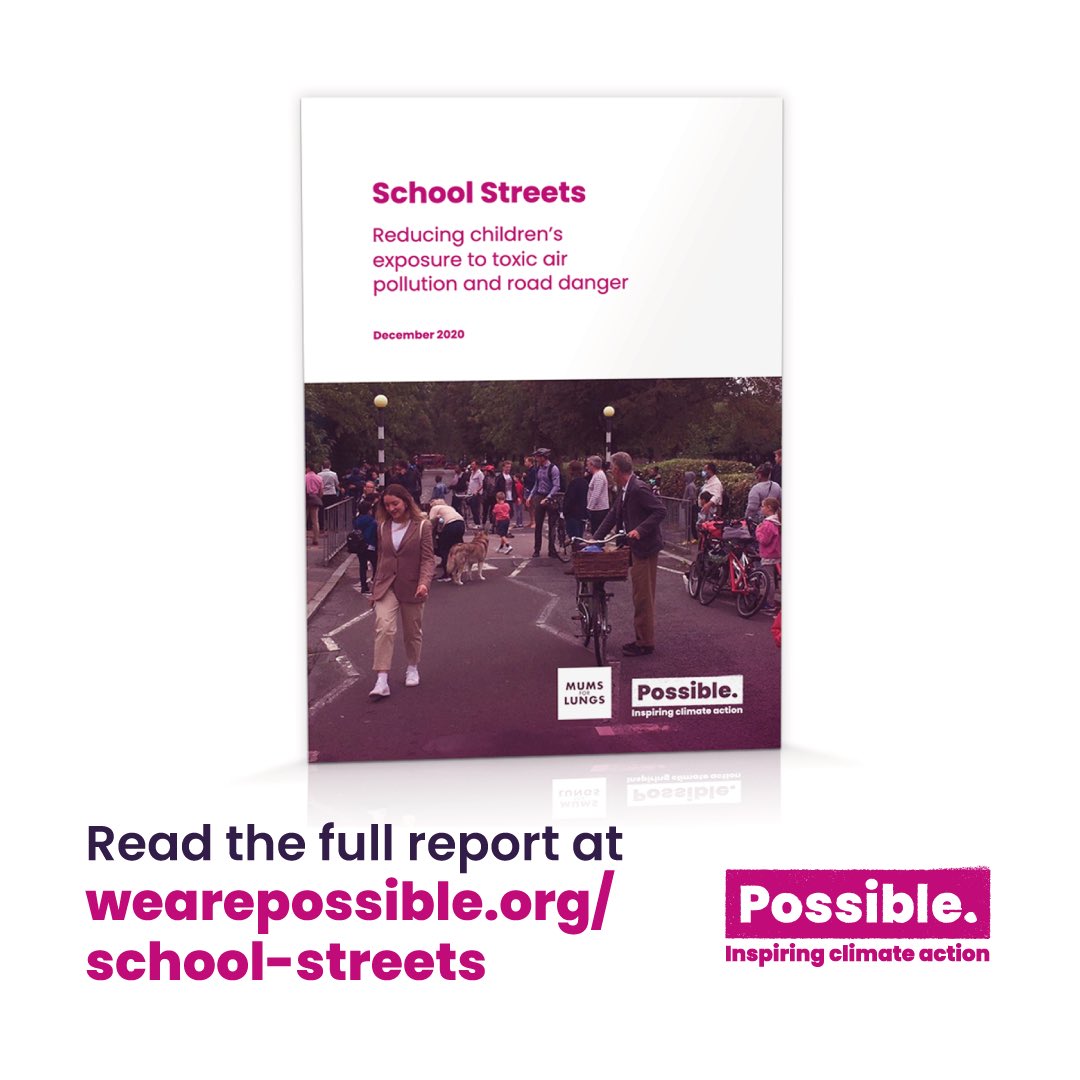 And if this thread has made you want to read the full report, you can find it here:  http://wearepossible.org/school-streets&nbsp; Finally - HUGE thanks to  @MumsForLungs  @Active_ATA  @TfQL2Pagers  @Jemima_Vivien  @RachelAldred  @asathomas  @LynnSloman  @SeahorseEnv for all your heroic work on this ENDS/