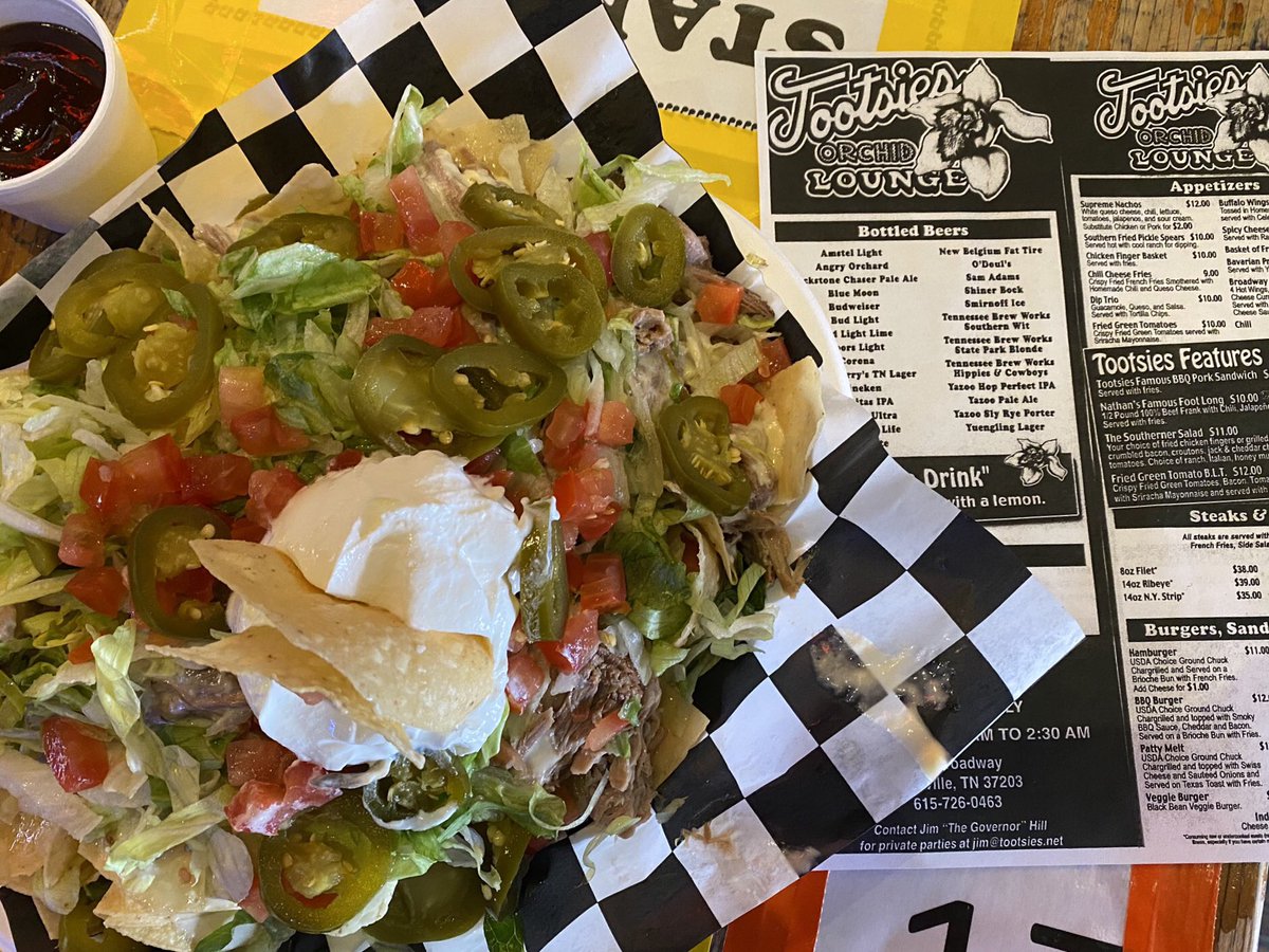 Come in and enjoy the Tootsie’s trifecta: cold drinks, great live music and delicious food! See y’all soon!