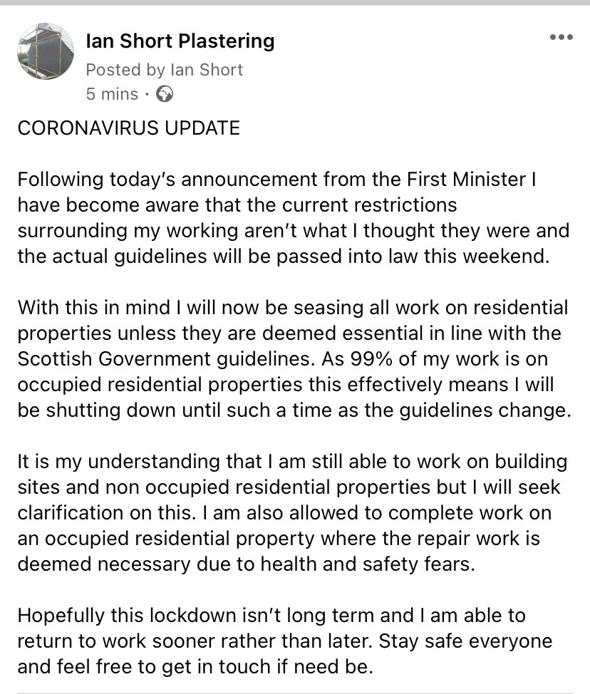 CORONAVIRUS UPDATE. 😢