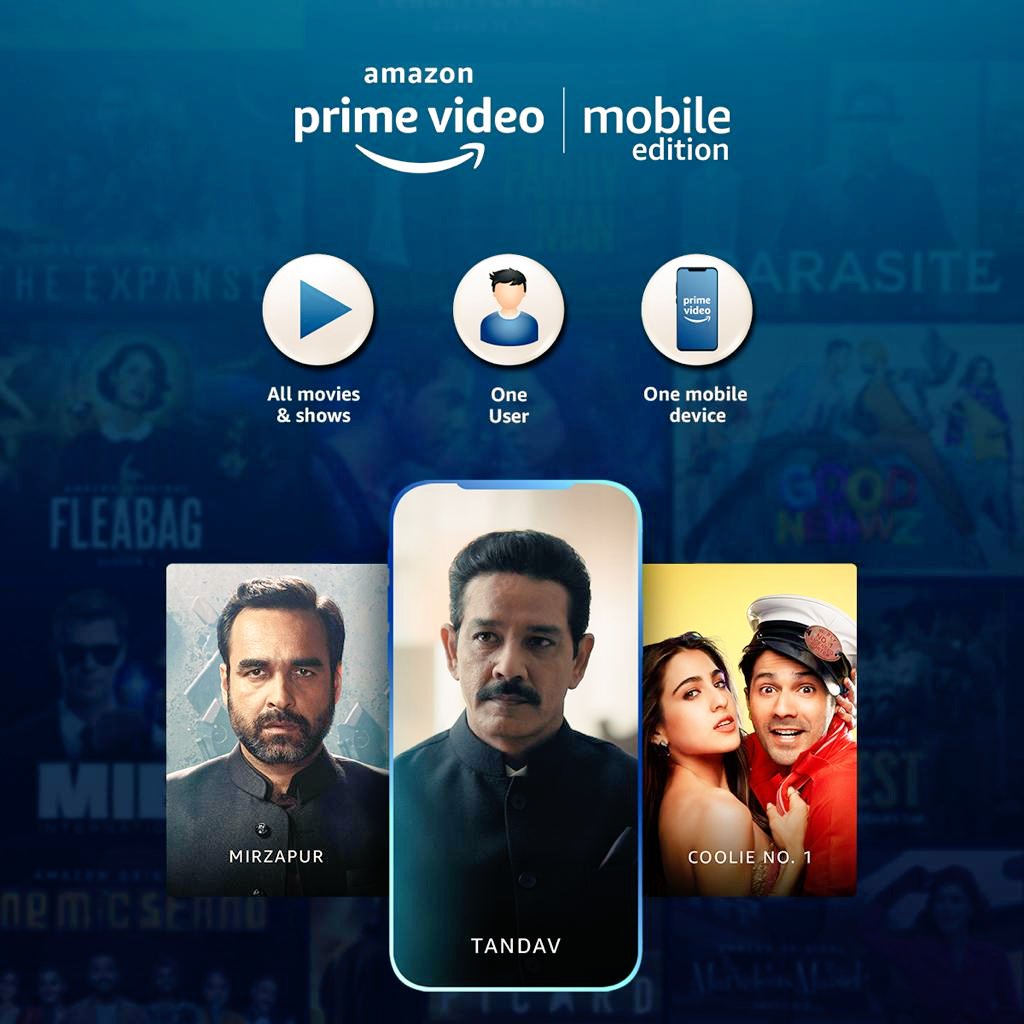 soniiannup's tweet photo. MEssage clear hai, Ab Tandav hoga aapke phone pe.
Kya samjhe? Dekho #TandavOnPrime 15 Jan se Prime Video Mobile Edition [ME] par.
#PrimeVideoME @PrimeVideoIN https://t.co/w0kaAtyF00