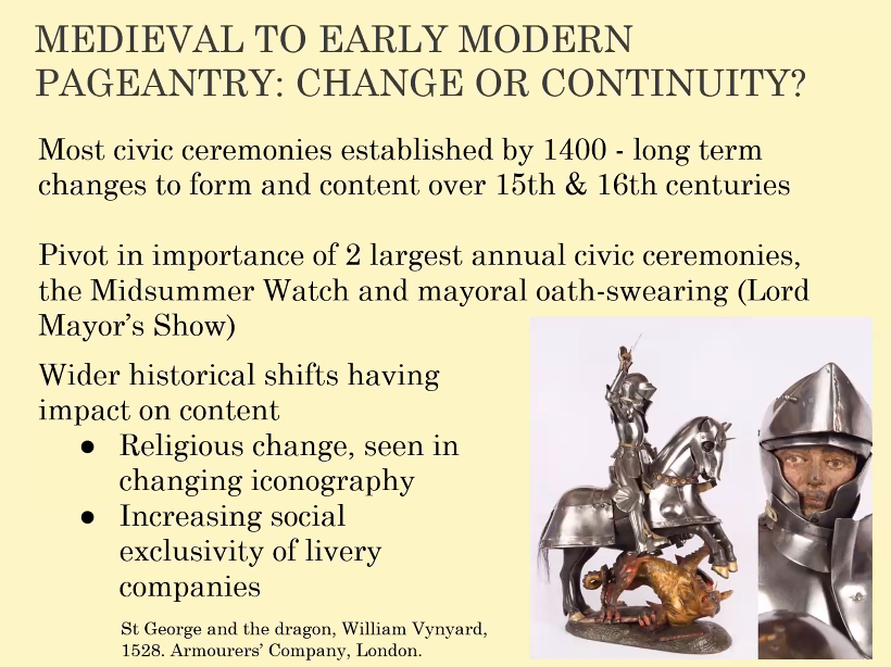 And now to  @stickybears who is discussing some of the changes and continuity evident in London from the Middle Ages into the 16th and 17th centuries.