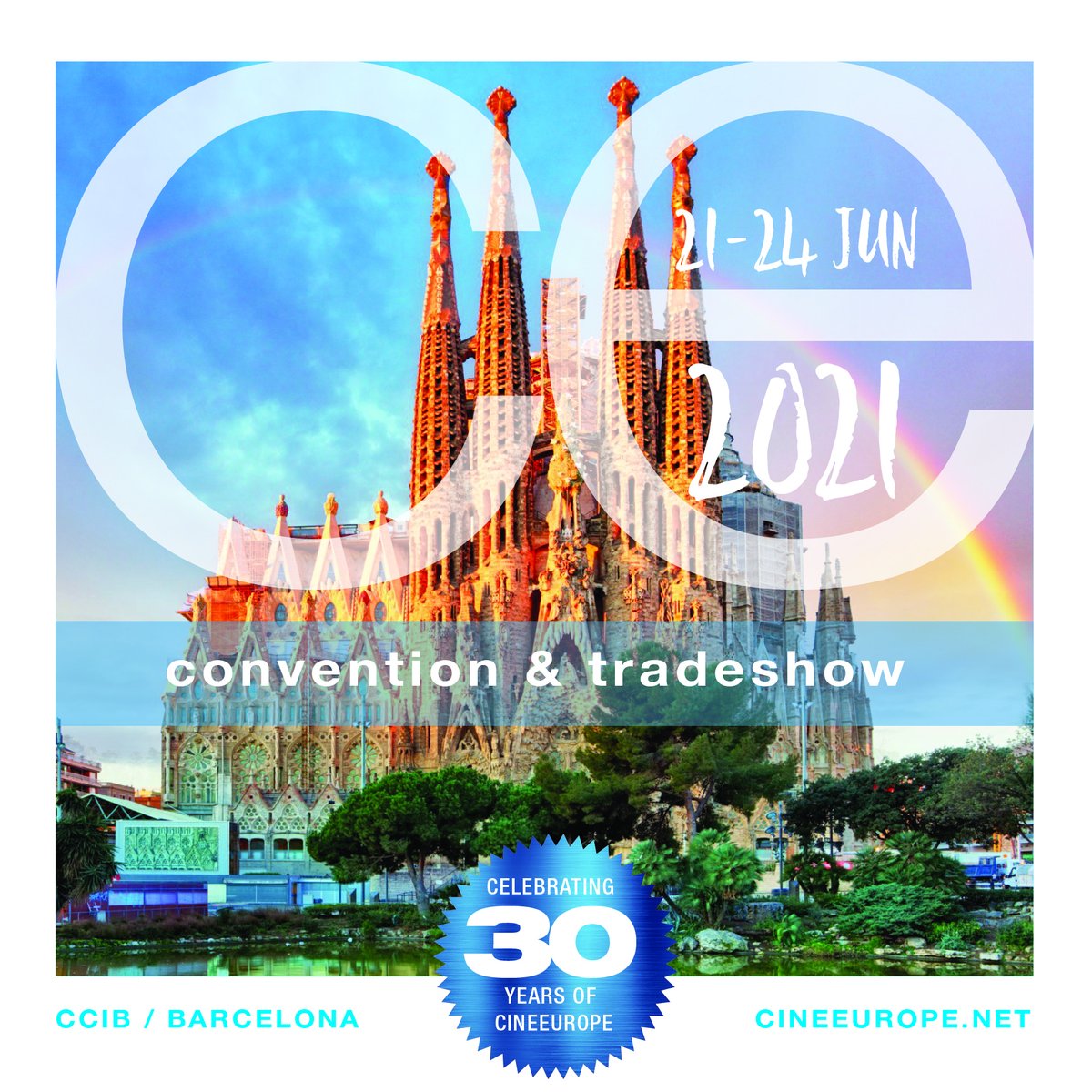 CineEuropeBCN's tweet photo. So Excited! @CineEuropeBCN 2021 Registratation is now Open! 
https://t.co/Oo1E1zmSlc https://t.co/TpaUV8982k