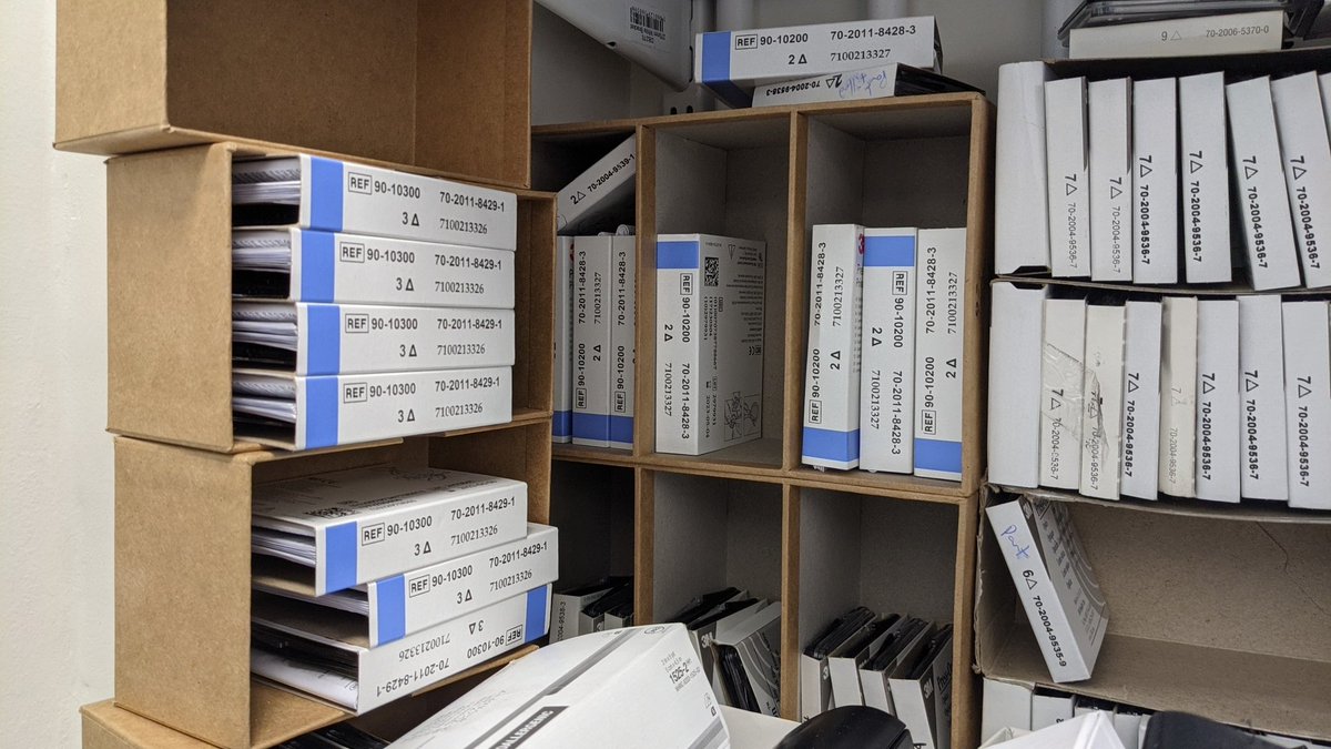 MissPNair's tweet photo. Orthoptists out there: Anyone got any bright ideas for a better Fresnel prism storage? https://t.co/ye5XIzZQwf