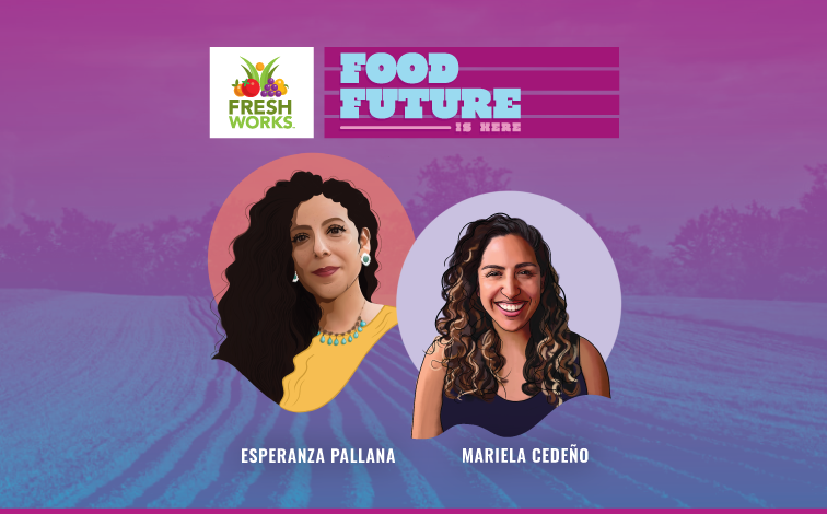 CaFreshWorks's tweet photo. #TheFoodFutureisHere Ep. 1 is live! In this episode Esperanza from @CommVisionCA &amp; @CaFreshWorks &amp; Mariela from @MandelaPartners, discuss equity criteria for #lending, community partnerships &amp; defining impact. Listen here: https://t.co/0XkLJCb1E4
#FoodSystems #FoodAccess https://t.co/SGQBjzHaTD