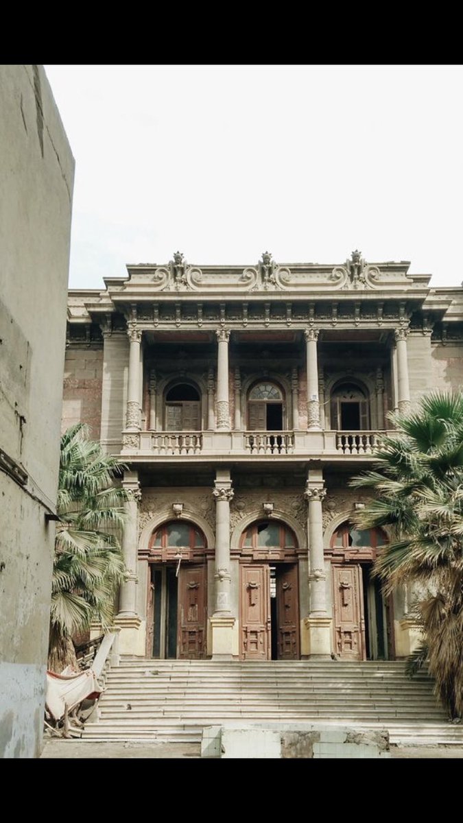 Omar Efendi’s neo-baroque building(on the left)