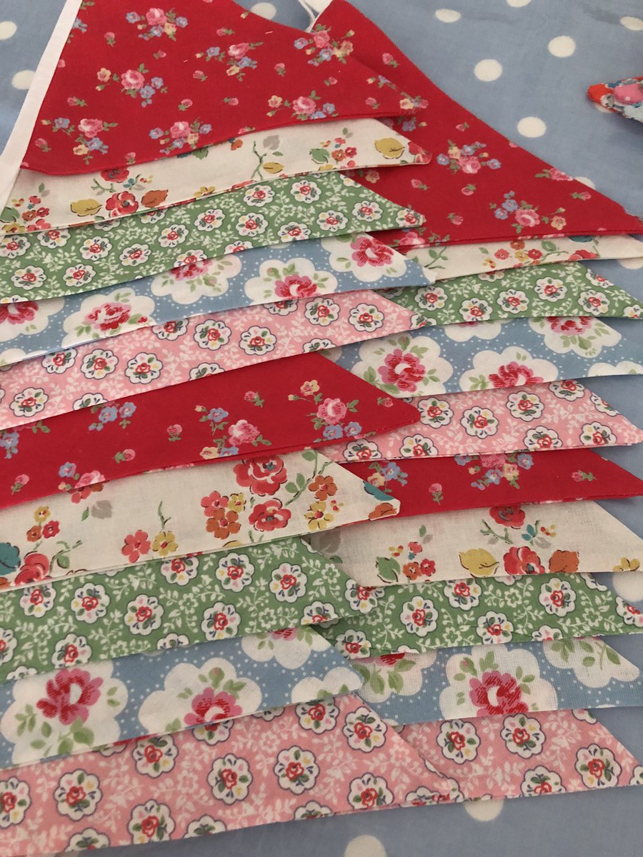 Cath kidston fabric buntings for sale prettystitchings.com