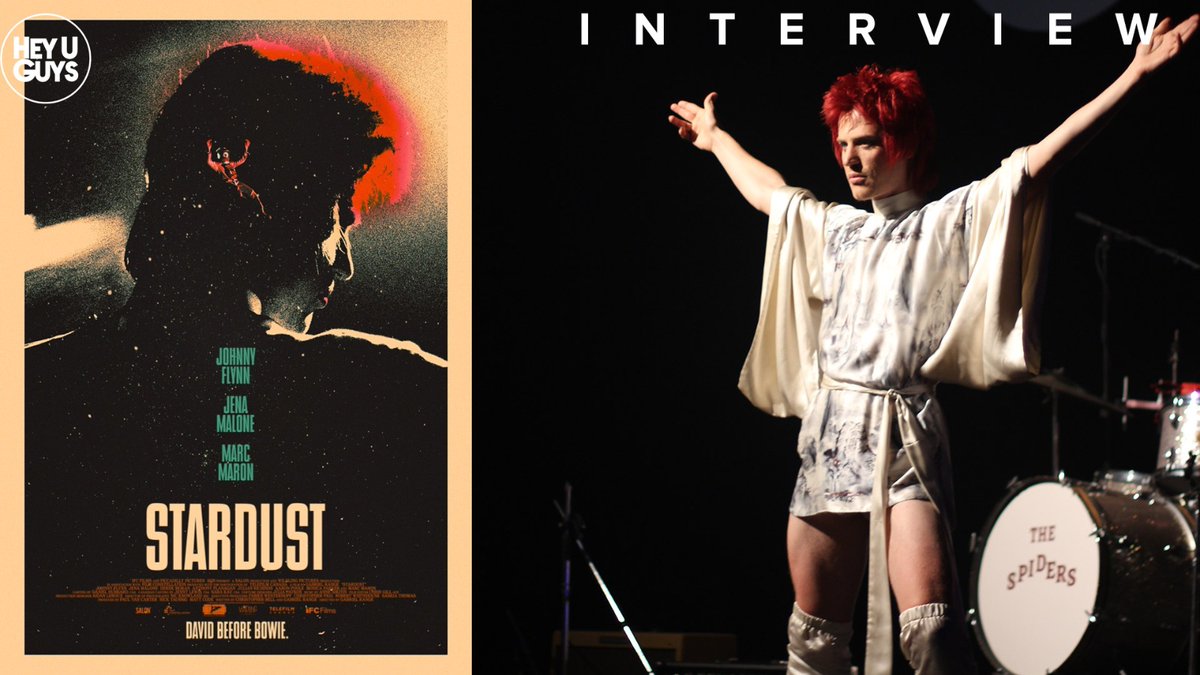 HeyUGuys's tweet photo. #Stardust is out this week and we chatted to leading star @JohnnyFlynnHQ and director #GabrielRange on this #DavidBowie movie.... Just don't call it a biopic.
https://t.co/Ywg8xfbaiZ https://t.co/nL1U4dFVi6