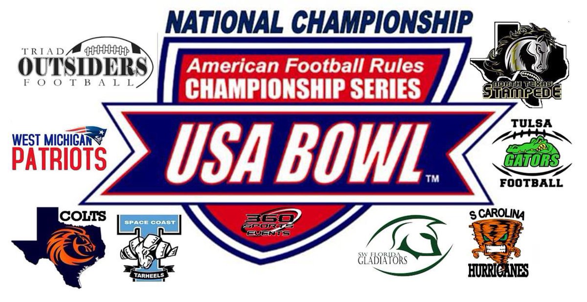 ArkenBrandSport's tweet photo. On 16 January, @TexasColtsFB travels to #DaytonaBeach to face off against the #SpaceCoastTarHeels for the #USABowl Spring/Summer #NationalChampionship. It’s #TXvsFL in a nationally-televised bout between perennial #MinorLeagueFootball powerhouses. | #Business | #Family | #LTSU | https://t.co/cb4sRLsGlo