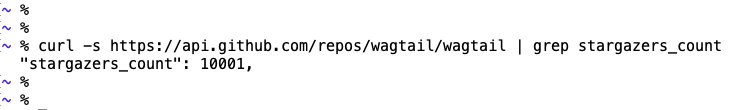 Wagtail tweet media