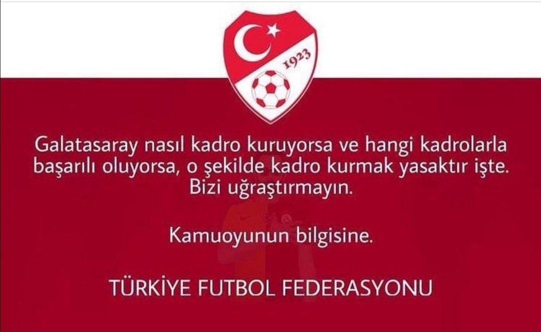 Doğrusunu söyle #TFF