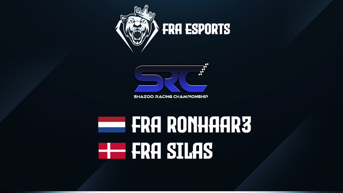 FRA Esports (@fraesports) on Twitter photo 🏁 It's Raceday! 🏁
Tonight is our debut in <a href="/TeamShazoo/">ShazooClothing</a> after a successful qualification 🔥
<a href="/ronhaar_thomas/">Thomas Ronhaar</a> and <a href="/FRA_SILAS/">Silas Hoegh</a> will take to the track in just under 2 hours time 💪
#SRCF1 #DriveFury 🏁 It's Raceday! 🏁
Tonight is our debut in <a href="/TeamShazoo/">ShazooClothing</a> after a successful qualification 🔥
<a href="/ronhaar_thomas/">Thomas Ronhaar</a> and <a href="/FRA_SILAS/">Silas Hoegh</a> will take to the track in just under 2 hours time 💪
#SRCF1 #DriveFury