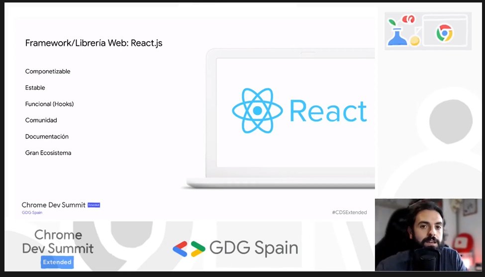 VictorSanchez's tweet photo. El #chromedevsummitextended sigue super interesante, ahora @carlosazaustre nos habla del stack web moderno! https://t.co/rG2esg12vc