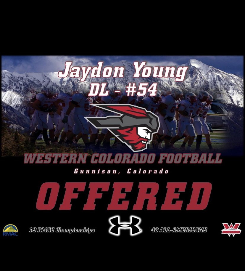 After a great talk with <a href="/CoachJVG/">Jake Van Groll</a> I am excited to say I have received an offer from Western Colorado University <a href="/CoachLiles28/">Nicholas Liles</a> <a href="/coachtrward/">Troy Ward</a> #ThinAirCrew