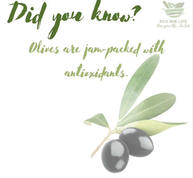 IriePcs's tweet photo. Olives are jam-packed with antioxidants. (Check us out: https://t.co/2YfjCdTtiJ)  #olives #fiber #natural #organic #vegan #veganlife #fruits #health. https://t.co/J4qlq1n0K8