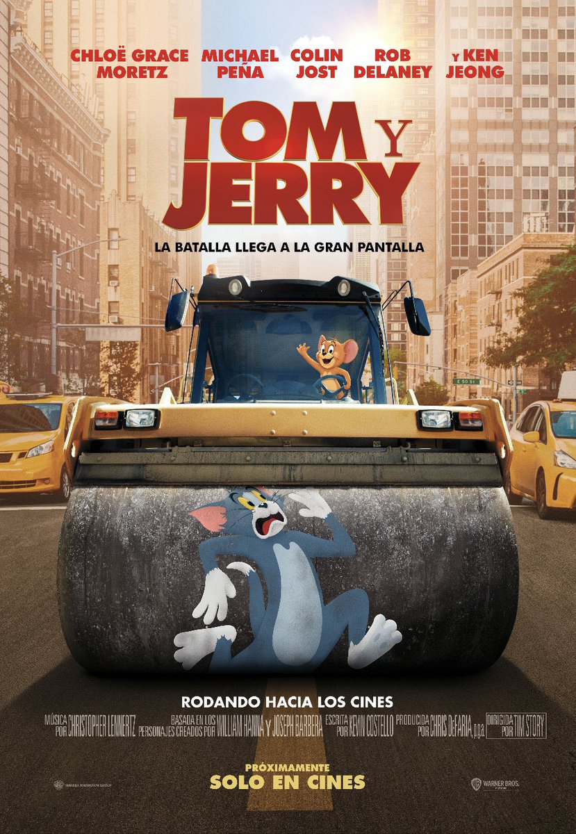 Telorecomiendox's tweet photo. [Nuevos Posters]
De la próxima pelicula de @TomAndJerry “La Batalla llega a la Gran Pantalla”💥 

Próximamente en Cines 🎬 https://t.co/LeOU0bfQlX
