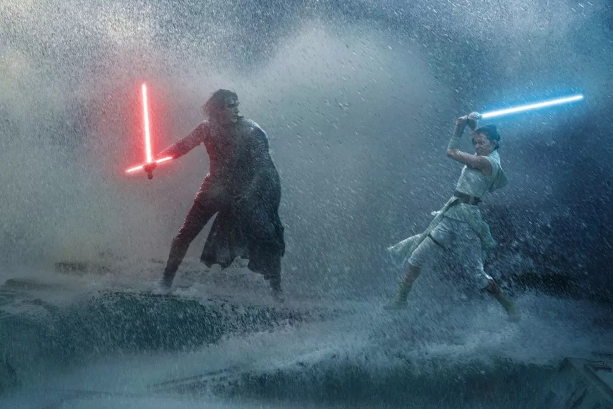 I love the amped up lightsaber fight, fueled by their unmatched power in the dyad.
