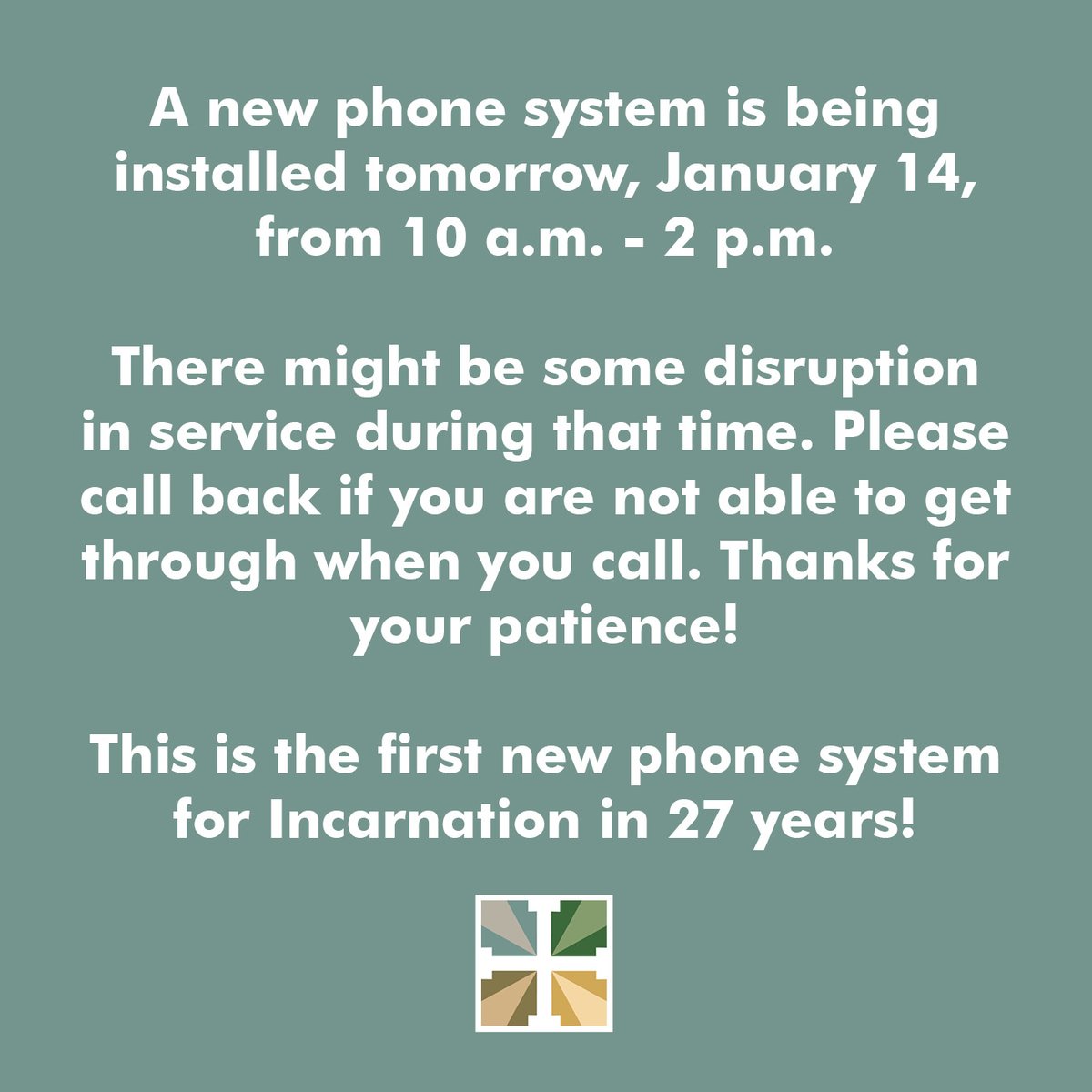 Incarnation Lutheran tweet media