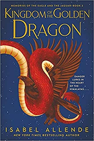 Starting with  @hafsahfaizal's We Free the Stars atmospheric and dreamy cover! @isabelallende's Kingdom of the Golden Dragon speaks to my classical fantasy soul!The stone-cold look of  @alexbracken's Lore makes me feel compelled to lift it up and take it home (see the eye!?)