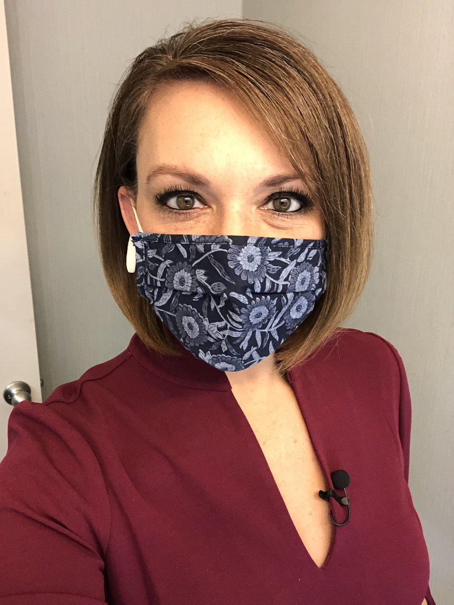 KatieCollettTV's tweet photo. Do I have something on my face?
#MaskUp #MaskUp757 https://t.co/bvgXllugBG