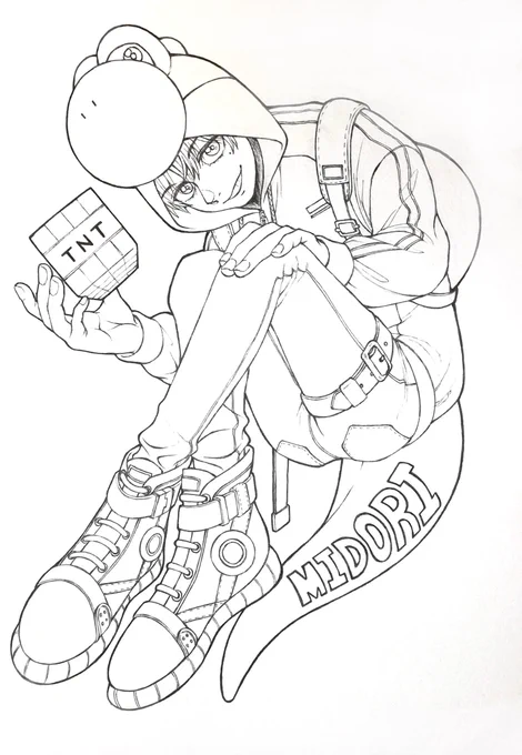 線画✍︎ 