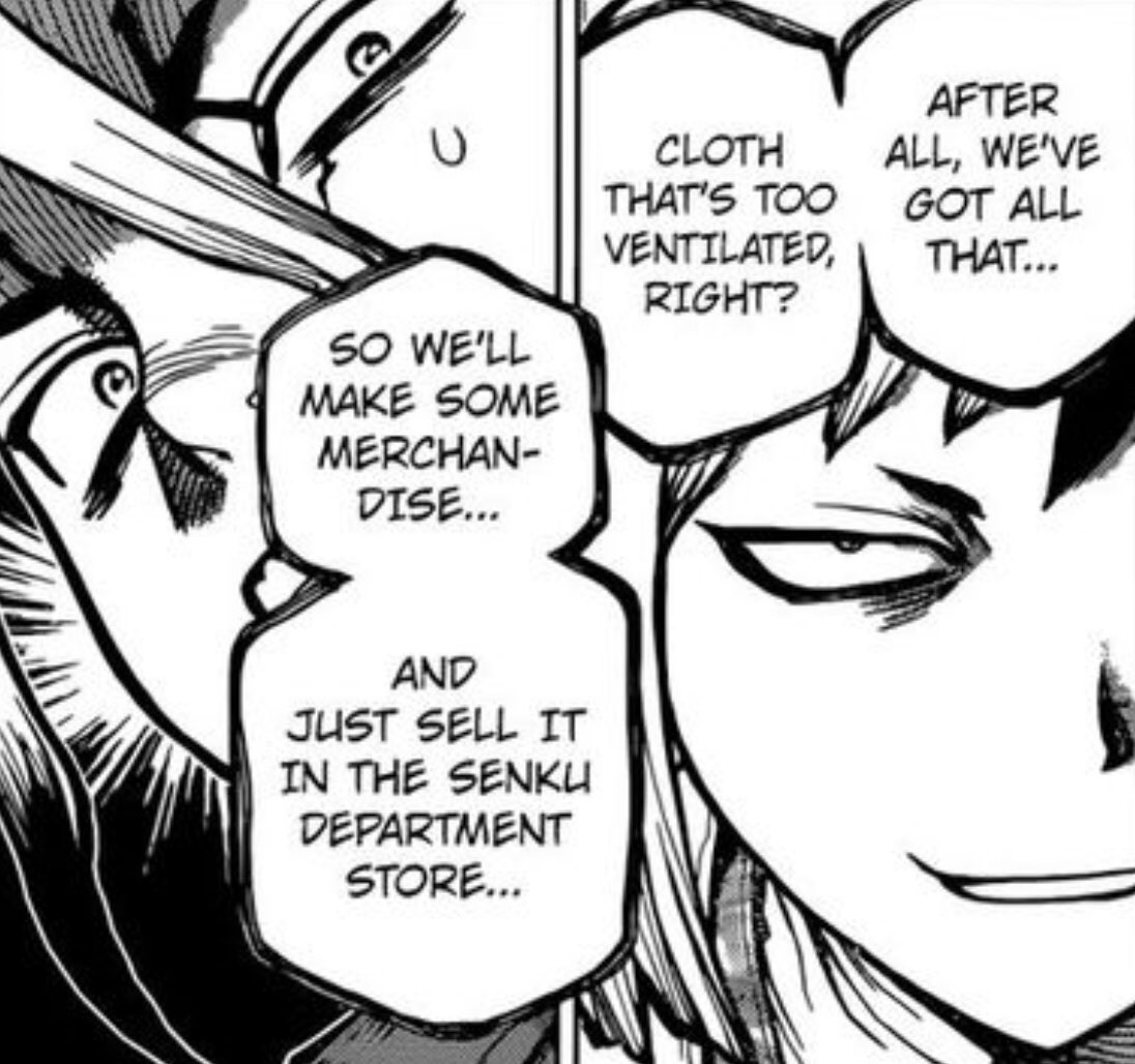 A thread of all Sengen moments/panels