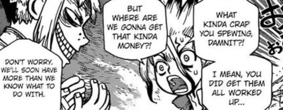 A thread of all Sengen moments/panels