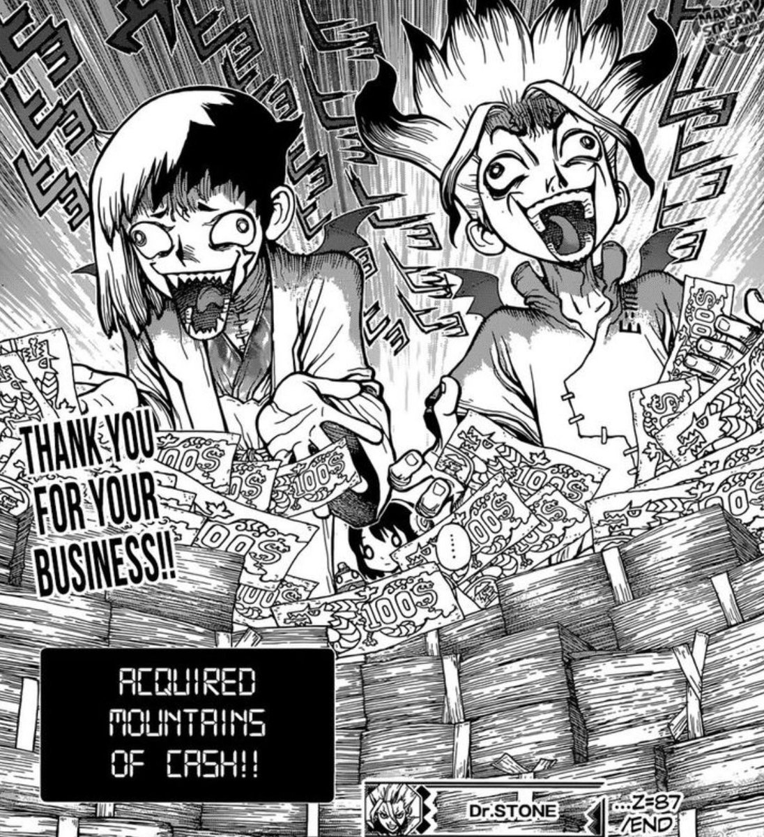 A thread of all Sengen moments/panels