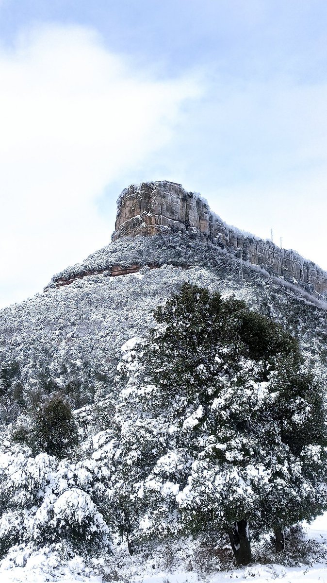 viladAmer's tweet photo. @GasconJM @Yolanda240693 També impressiona veure-la de formes ben diferents com ens ha permès la neu d'aquest cap de setmana passat... https://t.co/8R1OrpBB3G