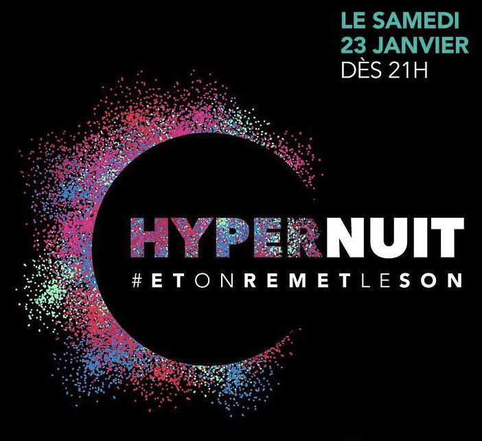 MelrS's tweet photo. @radiofrance annonce une folle de nuit de musique en live sur ses antennes !👏🏻👏🏻👏🏻  #hypernuit #etonremetleson @DVarrod https://t.co/pq3L2dpIj9