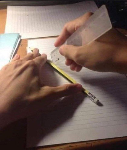 When I do something when someone’s watching