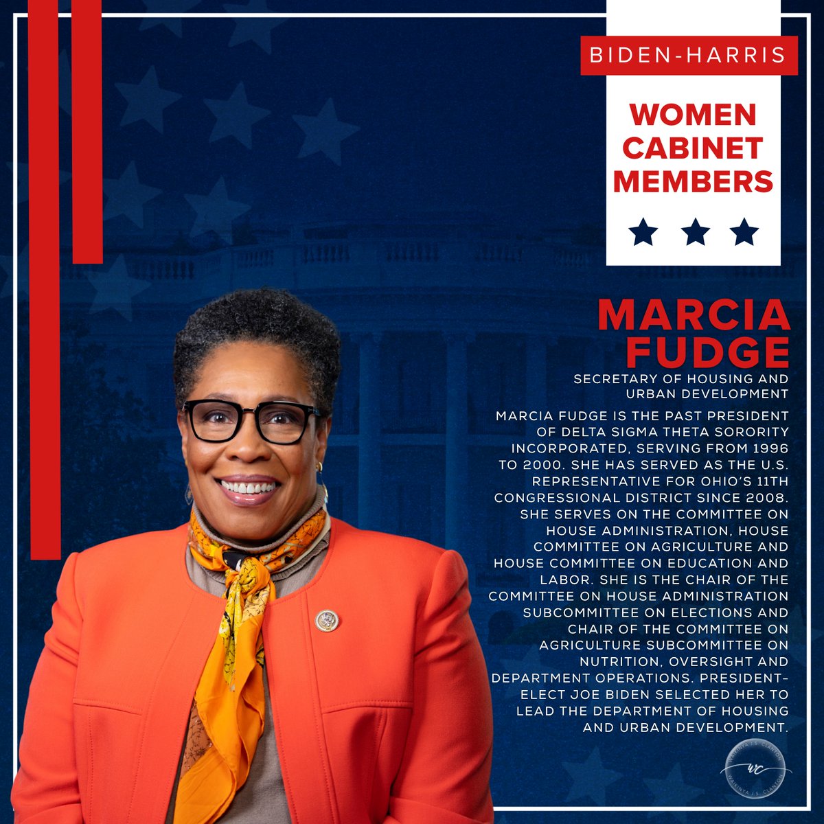 WJSClanton's tweet photo. Who Runs The World GIRLS! President-Elect Joe Biden fulfilled his promise of creating a diverse administration. Today we celebrate Soror Marcia Fudge! She will serve as Secretary of Housing and Urban Development. @repmarciafudge
#politicallysassy
#winwithblackwomen https://t.co/S86aHRoLr1