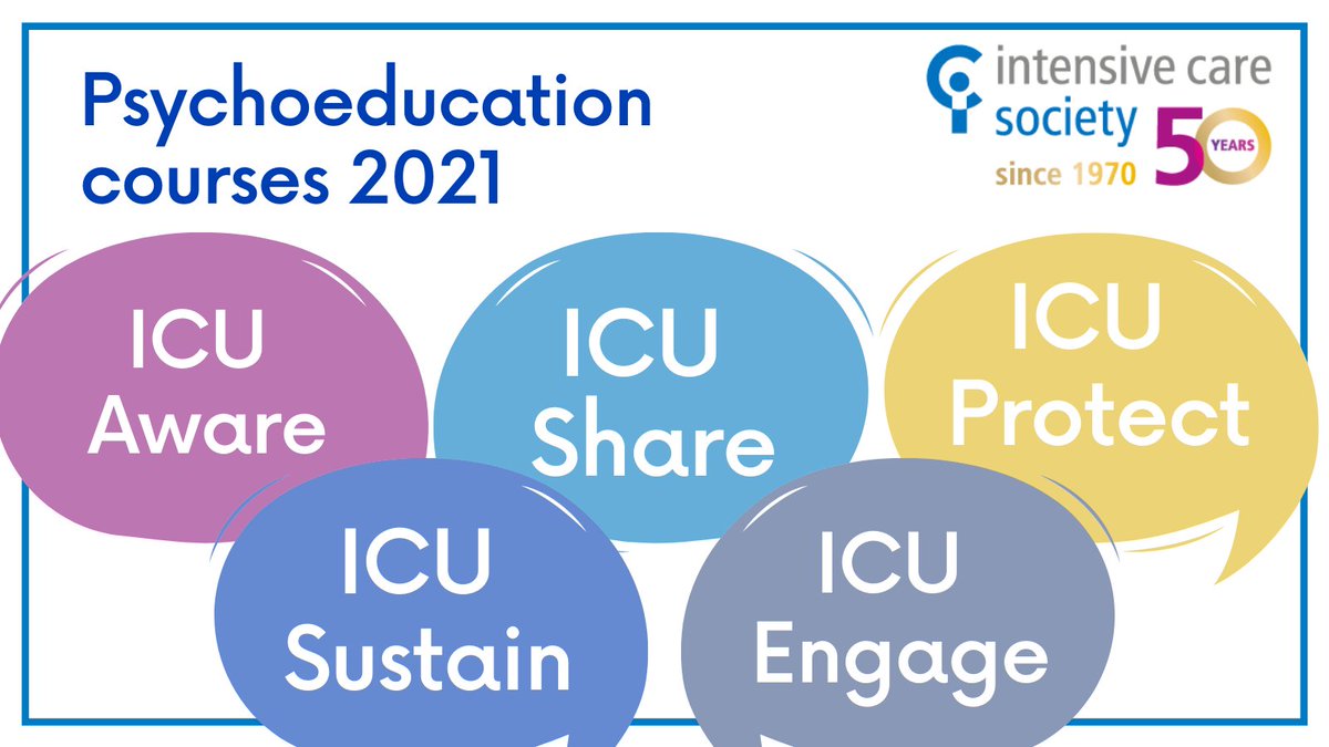 Caring for COVID-19 patients every day has taken a huge toll on the ICU community & wider colleagues. With @DrJulie_H we’re running psychoeducation courses to help ICU professionals recognise & manage stress. Find out more 👉 bit.ly/ICSWellbeingEd… #wellbeingwednesday