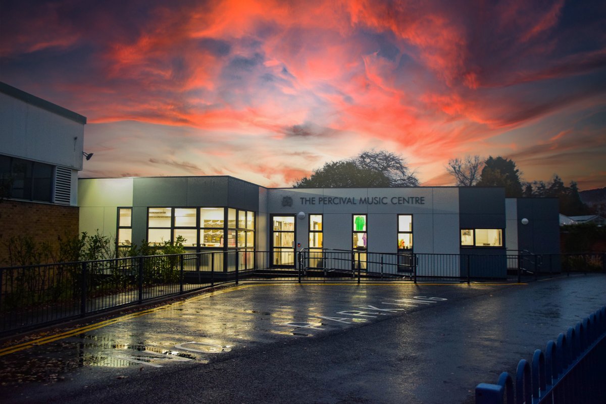 green_modular's tweet photo. The Percival Music Centre. More information here: https://t.co/RZ0BYzbEnq #schools #education #schoolbuildings https://t.co/OX4R841AjO