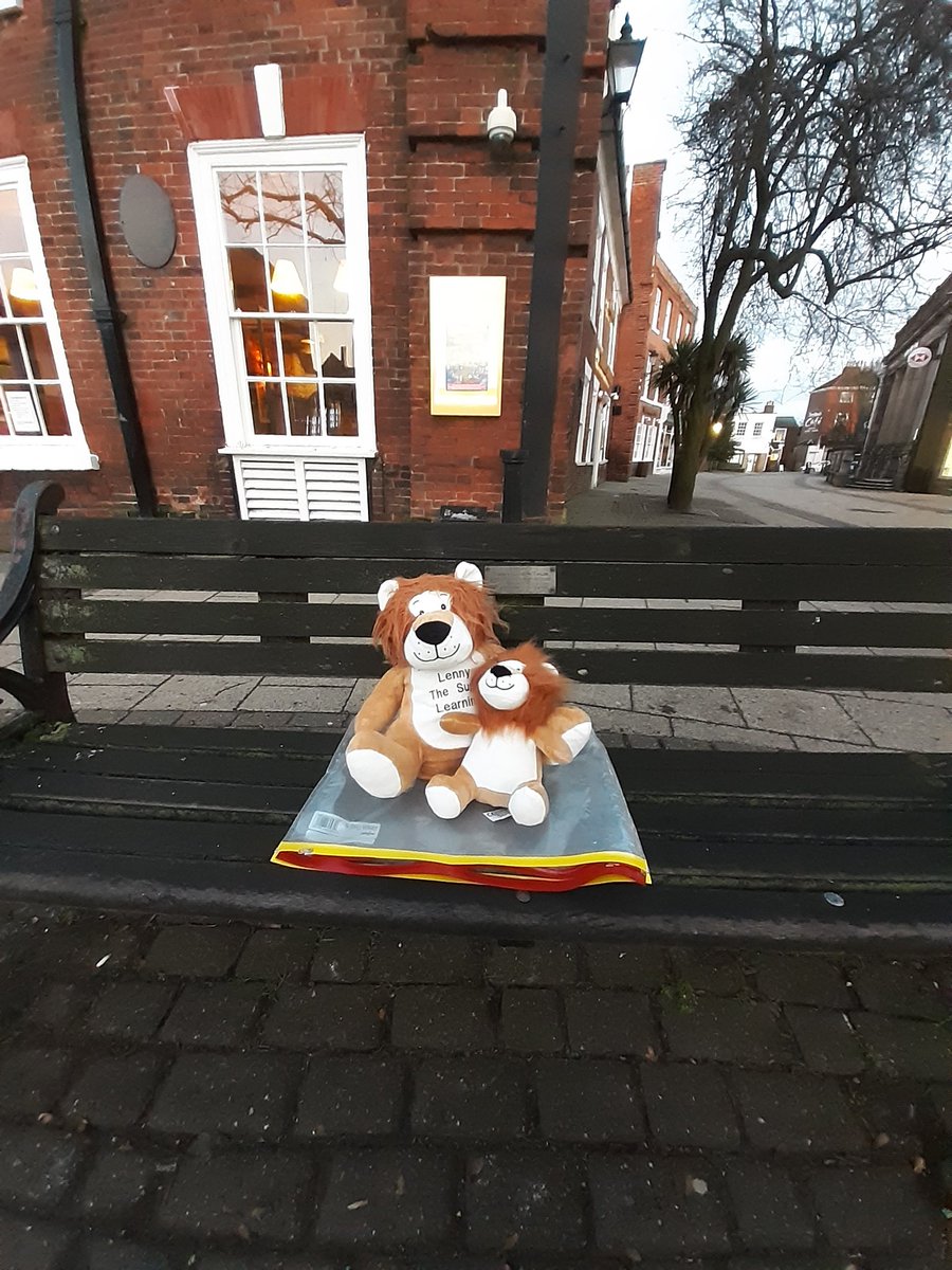 First installment of Where's Lenny today. If you haven't already seen the challenge on Google classroom, can you guess where in Beccles Lenny stopped when out for his daily exercise? @AlbertPyeRavens <a href="/missbattAP/">Lucy Batt</a> <a href="/MissDayAlbertP/">Miss Day</a>