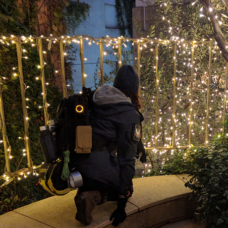 I'm so happy I was able to go to NYC with Hubby and take these, and I'm so proud of my baby Photoshop skills. And I ain't proud of much in my life, lol.This is where it began: unfinished costume, quickly put together for Halloween 2016, in Tokyo. I wasn't even in the community.