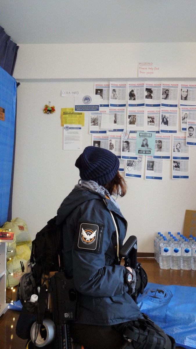 In May of 2017 I made this tiny setup in my living room, with what was available. Recreated "missing" posters with Creative Commons photos of random people. Tried to tell a story. That (and screenshots) is how I got to know many people here.