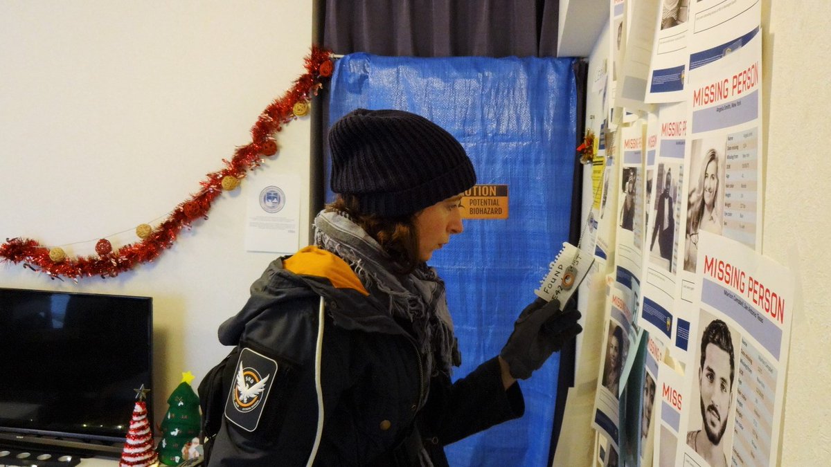 In May of 2017 I made this tiny setup in my living room, with what was available. Recreated "missing" posters with Creative Commons photos of random people. Tried to tell a story. That (and screenshots) is how I got to know many people here.