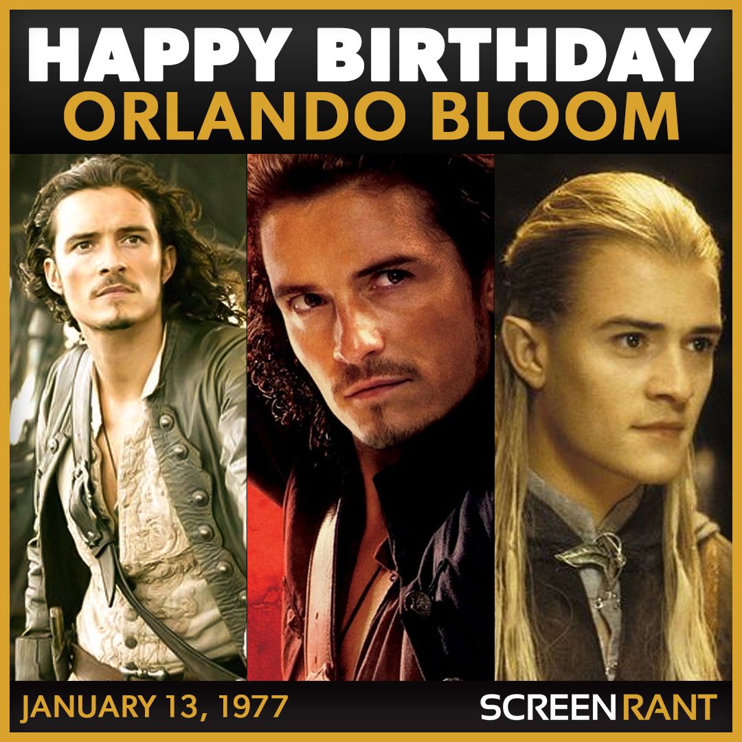 Happy Birthday to the one and only Orlando Bloom! Share some of your favorite roles with us. 