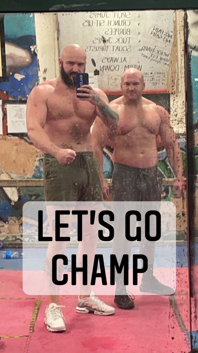 DavyFury's tweet photo. Hard circuit with coach 💪🏻

#team #workinghard #another #boxer #boxing #gym #dream #heavyweight #heavyweightboxing #training https://t.co/appZzL4TPj