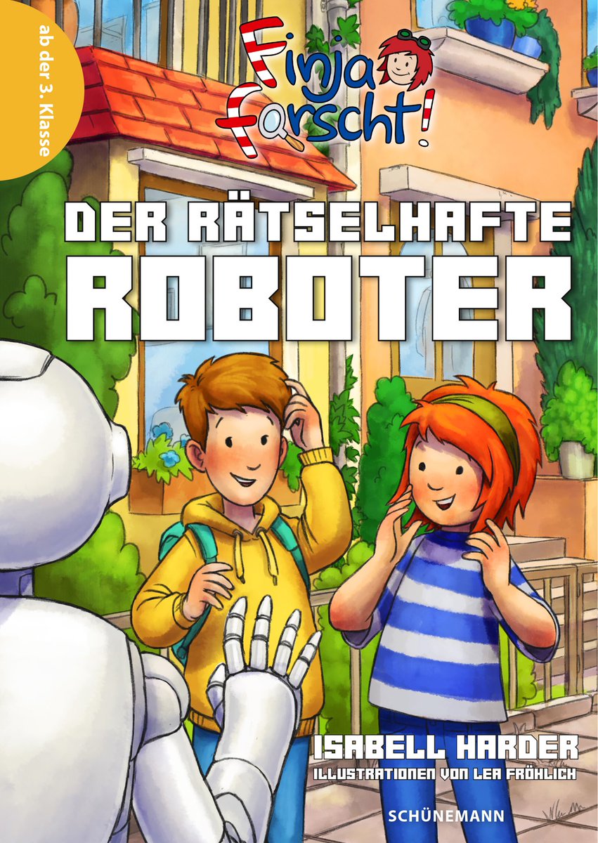 Endlich: Finja forscht wieder!
Am 1.2. erscheint der zweite Band unserer #Kinderbuch-Reihe über echte #Wissenschaft.
Diesmal dreht sich alles um #Robotik und #KünstlicheIntelligenz. Was können Roboter🦾🤖? Und was nicht😉? Überall im Buchhandel erhältlich.